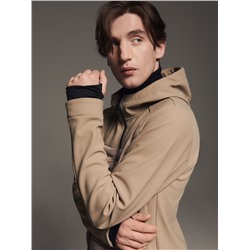 Jacke aus materialmix