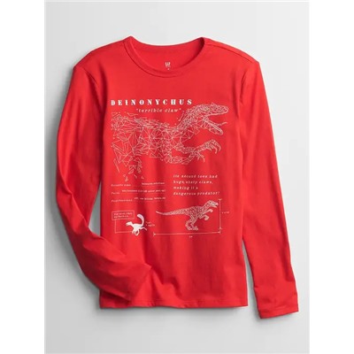 Kids Long Sleeve Graphic T-Shirt