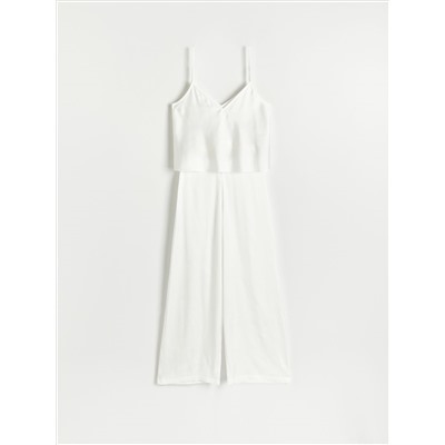 Zweiteiliges Pyjama-Set aus Satin