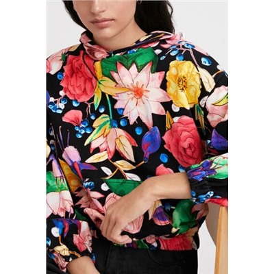 Sudadera floral