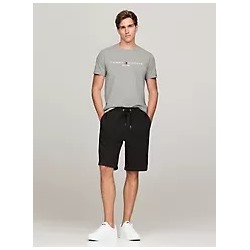 Embroidered Tommy Logo Slim Fit T-Shirt
