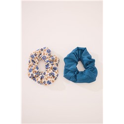 Pack scrunchies bordado suizo