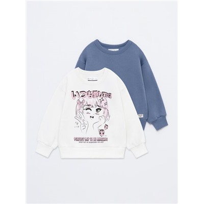 PACK OF 2 ASSORTED SWEATSHIRTS