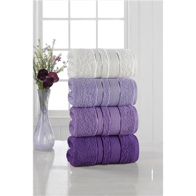 Julie 50x85 Softy Havlu Seti 4'lü SOFT-4