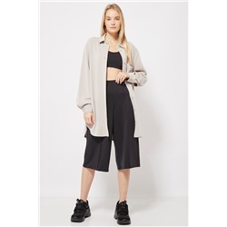 Culotte cintura alta Negro