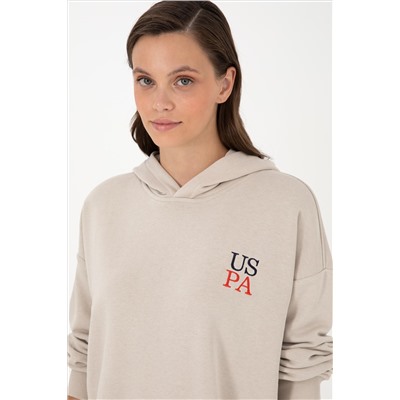 Kadın Taş Kapüşonlu Sweatshirt