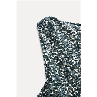 VESTIDO MINI LENTEJUELAS