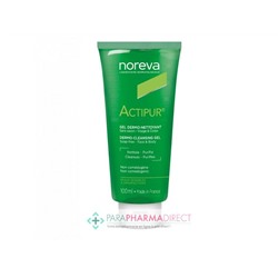 Noreva Actipur Gel Dermo-Nettoyant Peaux Sensibles à Imperfections 100ml