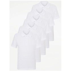 School Polo Shirt 5 Pack