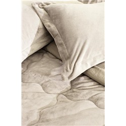 Kaira Tek Kişilik Comforter Set - Bej