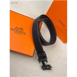 Мужские ремни Hermes Высокое качество!  Цвет пряжки матовый, серебряный Оригинальная упаковка Размеры: 115