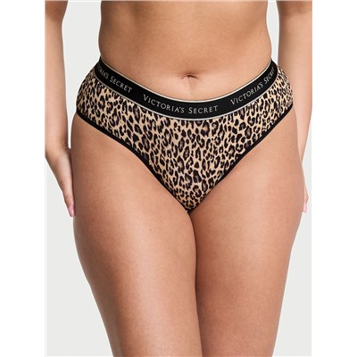 Cotton Logo Cotton Hiphugger Panty
