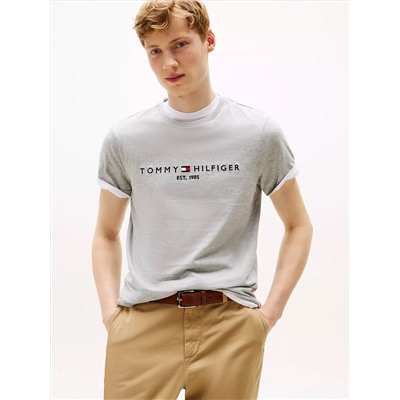 Embroidered Tommy Logo T-Shirt