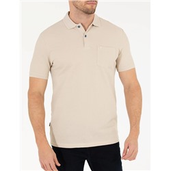 Taş Regular Fit Polo Yaka Basic Tişört