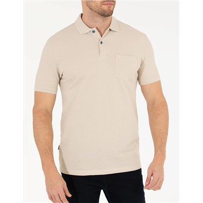 Taş Regular Fit Polo Yaka Basic Tişört