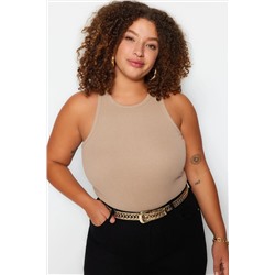 Vizon Halter Yaka Basic Örme Atlet TBBSS23CV00001