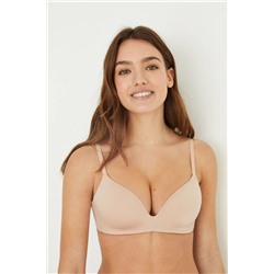 UNIQUE Sujetador triangular push up microfibra