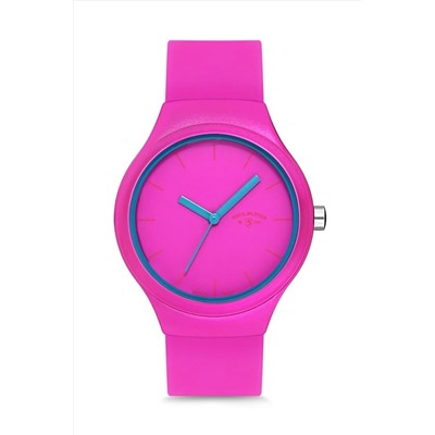Aqua Di Polo 1987, Apsr1-a9651-usppp Kadın Pembe Silikon Kol Saati