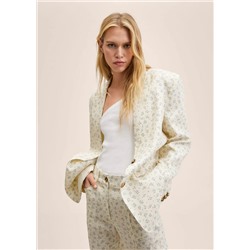 Pantalón traje 100% lino -  Mujer | MANGO OUTLET Melilla