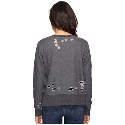 Long Sleeve French Terry Knit Sweatshirt