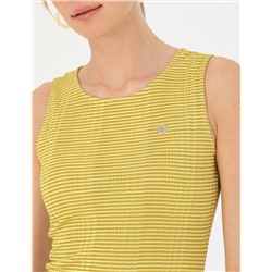Yeşil Slim Fit Örme Elbise