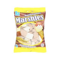 Мягкий зефир-маршмеллоу "Шоколад-ваниль" Marshies  от Markenburg 80 гр / Markenburg Marshies Marshmallows Chocotale vanilla 80g