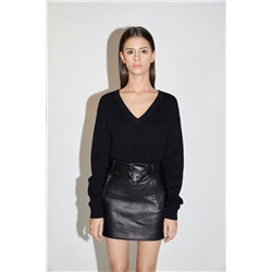 Jersey de lana Negro