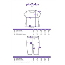 Комплект (футболка+Шорты) PLAYTODAY, 1121576