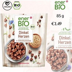 enerBiO Dinkel Herzen