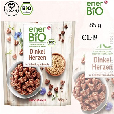 enerBiO Dinkel Herzen