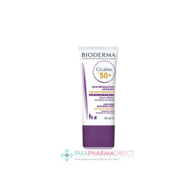 Bioderma Cicabio SPF50+ Soin Réparateur Apaisant 30ml