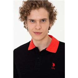 U.S. Polo Assn. Siyah Erkek T-Shirt G081SZ011.000.1372851