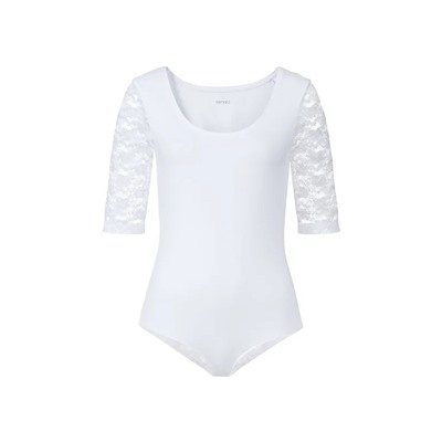 ESMARA® Bodies Damen, 2 Stück, mit Rundhalsausschnitt