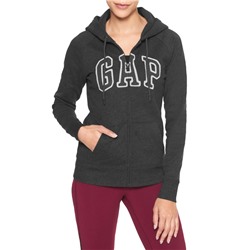 Gap Logo Zip Hoodie In Fleece