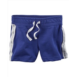 Sparkle Side Stripe French Terry Shorts