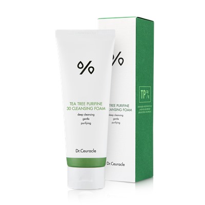 [DR. CEURACLE] Пенка для умывания ЧАЙНОЕ ДЕРЕВО Tea Tree Purifine 30 Cleansing Foam, 150 мл
