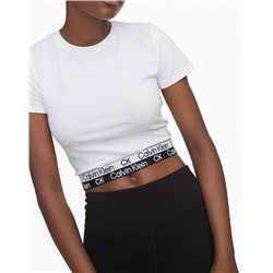 Performance Double Stripe Logo Tape T-Shirt