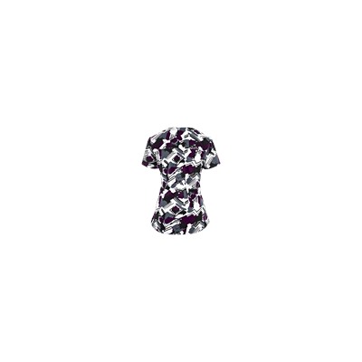Grey's Anatomy Scrubs Camelot Print Top