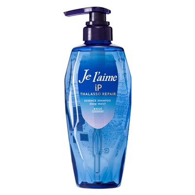 KOSE Шампунь для волос Jelaime IP THALASSO REPAIR восстанавливающий, цитрусово-цветочный аромат, диспенсер с дозатором 480 мл