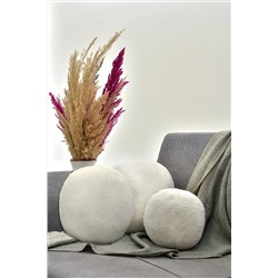 Register 3' Lü Top Kırlent / Yastık 2 Büyük Ekru/ 1 Küçük Ekru ( 42cm / 25cm) TGSG08