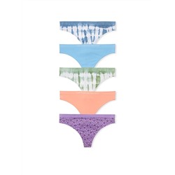 VICTORIA'S SECRET 5-Pack Seamless Thong Panties