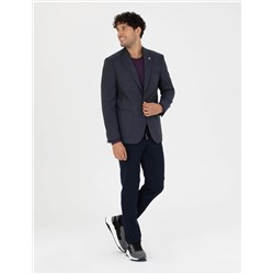 Lacivert Slim Fit Ceket