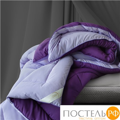 Одеяло 'Sleep iX' MultiColor 250 гр/м, 200х220 см, (цвет: Темно-фиолетовый+Фиолетовый) Код: 4605674032034