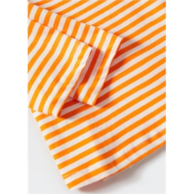Camiseta cuello barco algodón
