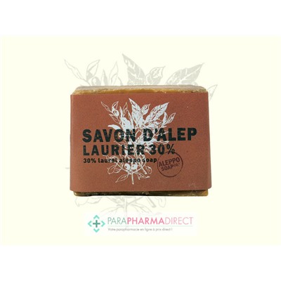 Aleppo Soap Savon d'Alep Laurier 30% Peaux Hypersensibles et Intolérantes Visage et Corps 200g