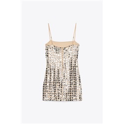SEQUIN SHORT DRESS