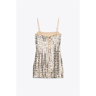 SEQUIN SHORT DRESS