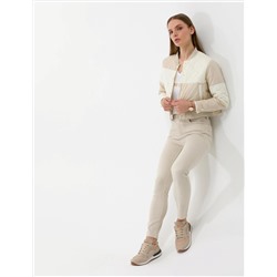 Krem Crop Top Mont
