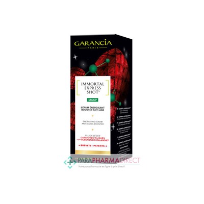 Garancia Immortal Express Shot MG6P Sérum Energisant Booster Anti-Age 15ml