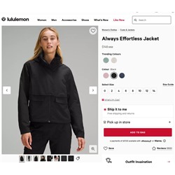 Ветровка lululemo*n 🔴  Экспорт
